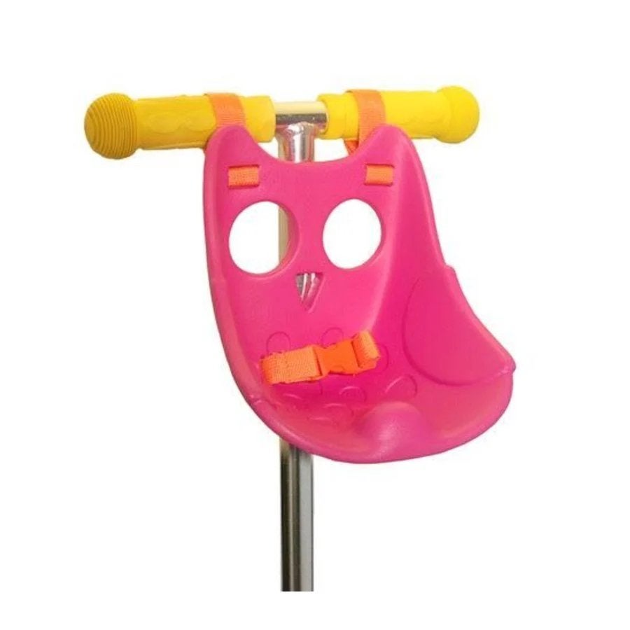 Poppenzitje voor microstep - Roze uil design, Ophalen of Verzenden, Zo goed als nieuw, Overige typen