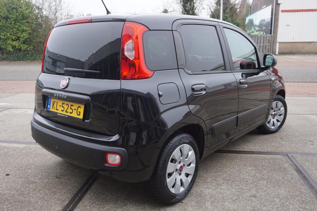 Fiat Panda 0.9 TwinAir Lounge * Automaat * Airco *, Auto's, Fiat, Stof, Panda, Zwart, Origineel Nederlands