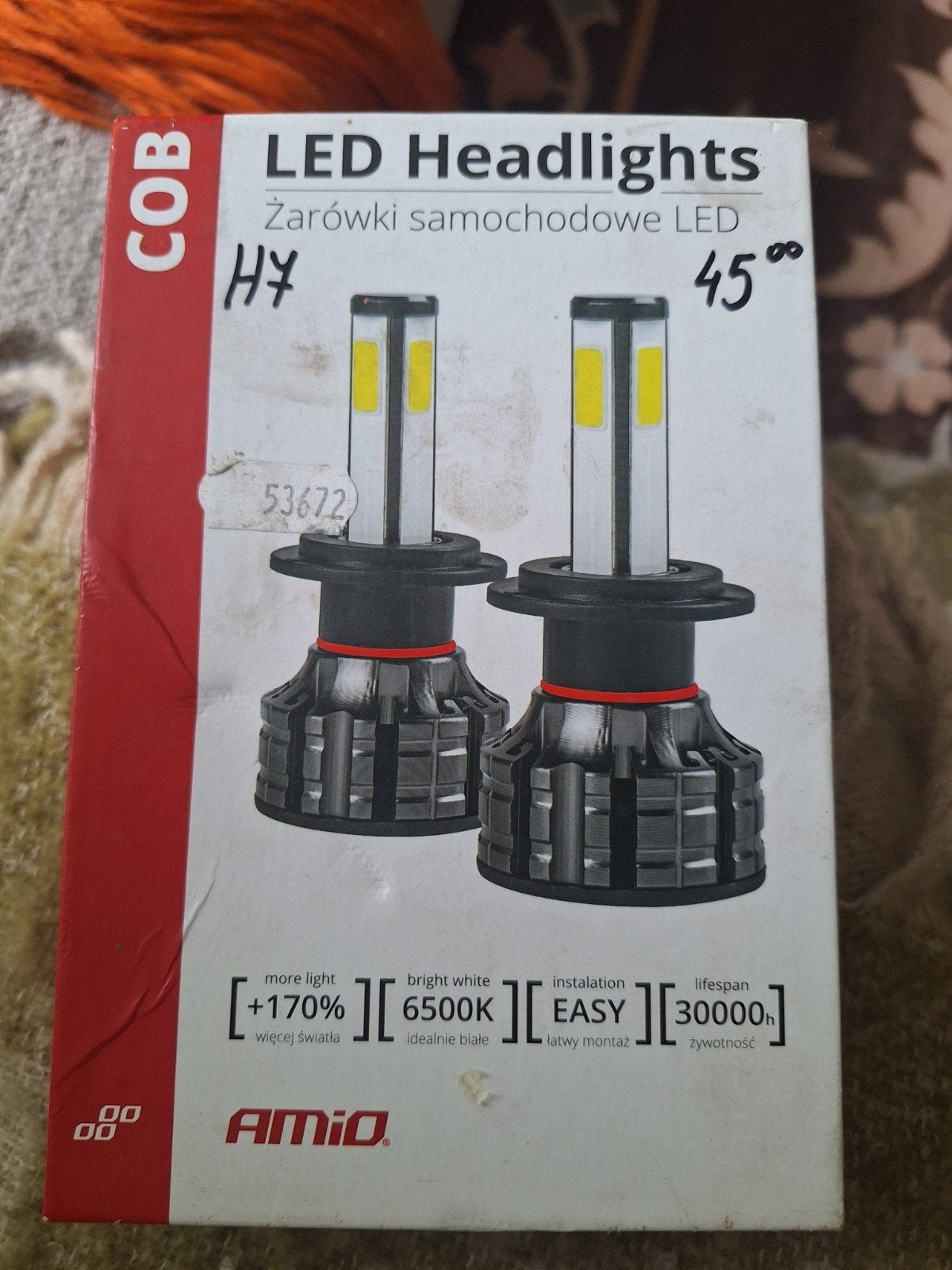 Nieuwe COB LED Koplampen H4 - Helder Wit Licht, Auto-onderdelen, Ophalen, Nieuw, Universele onderdelen