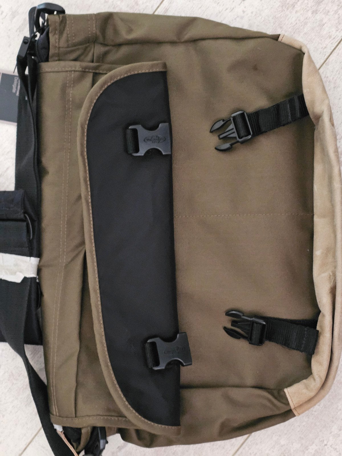 Nieuwe Eastpak Authentic Delegate Schoudertas - Khaki, Ophalen, Nieuw, Groen, Overige merken