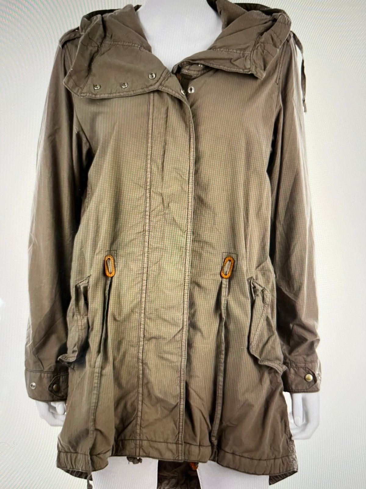 BOSS Orange dames Parka ( Tussenjas ), Verzenden, Zo goed als nieuw, Maat 38/40 (M), Groen