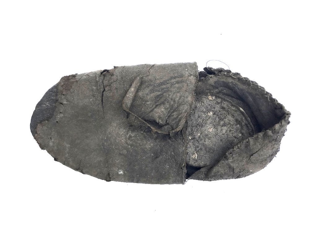 schoen ca. 1600 bodemvondst, Antiek en Kunst, Verzenden