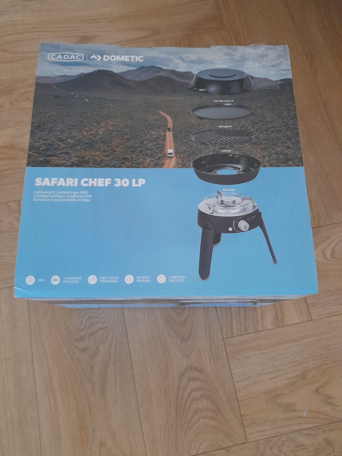 Nieuwe Cadac Safari Chef 30LP Deluxe - Draagbare Gasbarbecue, Ophalen, Nieuw