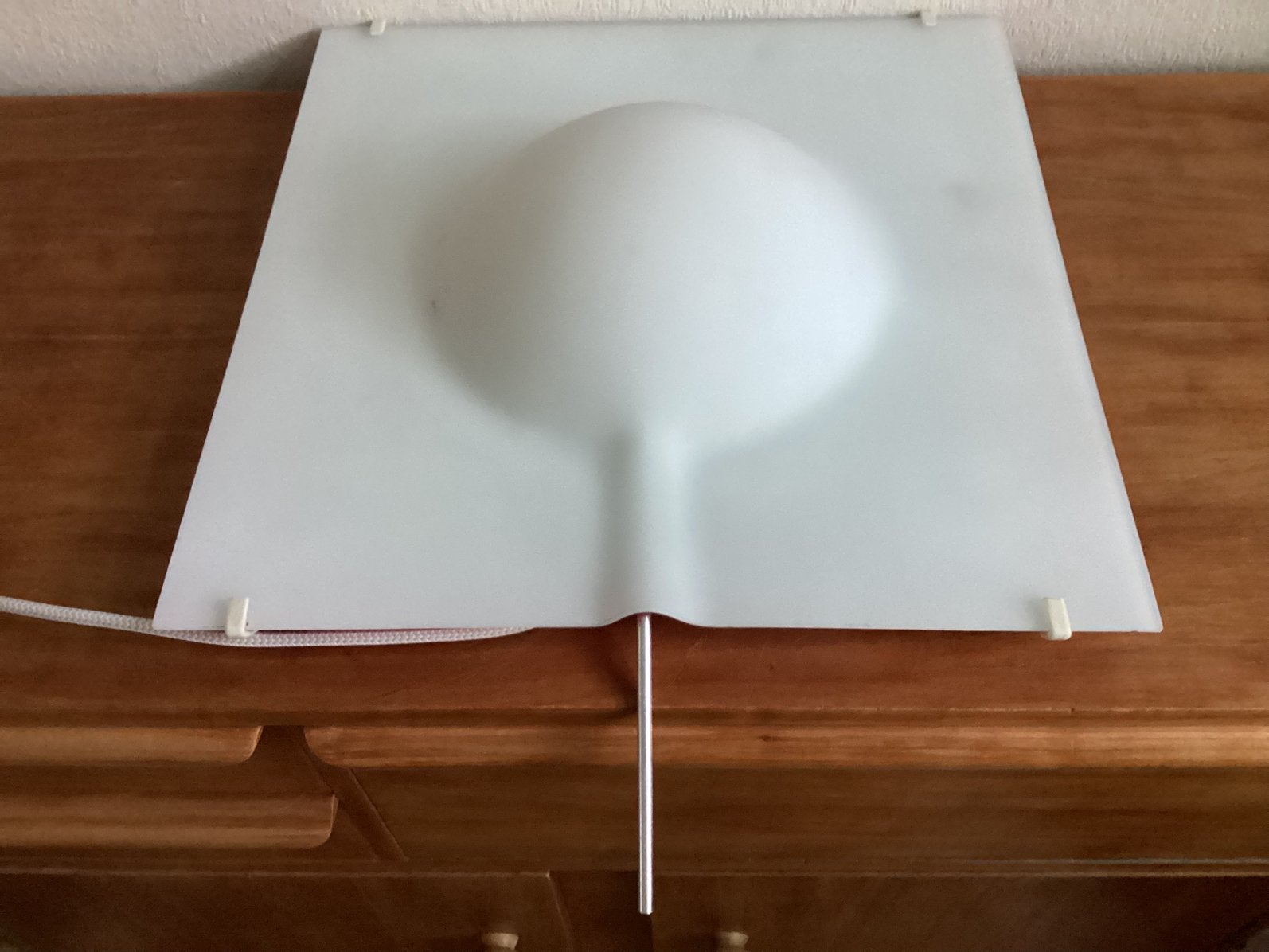 vintage IKEA wandlamp- Stämming, Huis en Inrichting, Lampen | Wandlampen, Ophalen, Zo goed als nieuw, Glas, Vintage/design