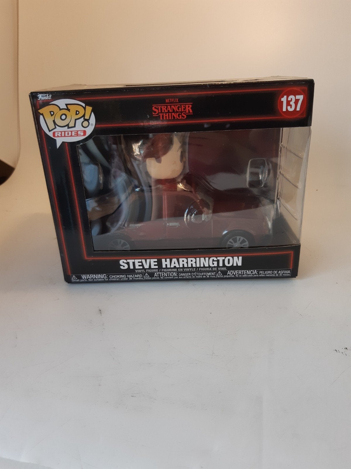 Funko Pop! Rides: Stranger Things - Steve Harrington #137, Verzamelen, Poppetjes en Figuurtjes, Funko, Nieuw, Ophalen of Verzenden