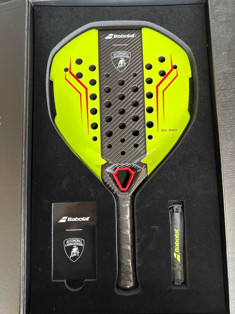 *Nieuw* Babolat x Lamborghini padel racket CL.002 lime geel, Ophalen, ., Nieuw, Babolat
