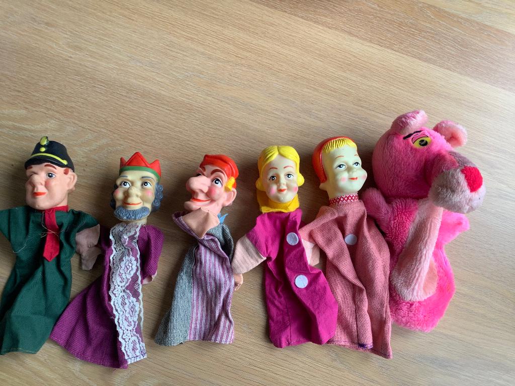 Poppenkast poppen, Ophalen of Verzenden, Zo goed als nieuw, Overige typen