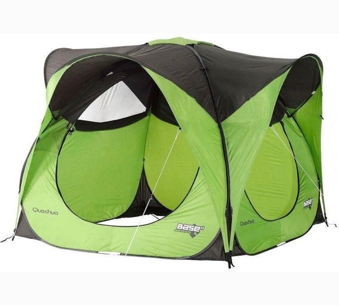 Gezocht: Quechua Base Seconds pop-up tent – groen, Ophalen, Zo goed als nieuw, Tot en met 2