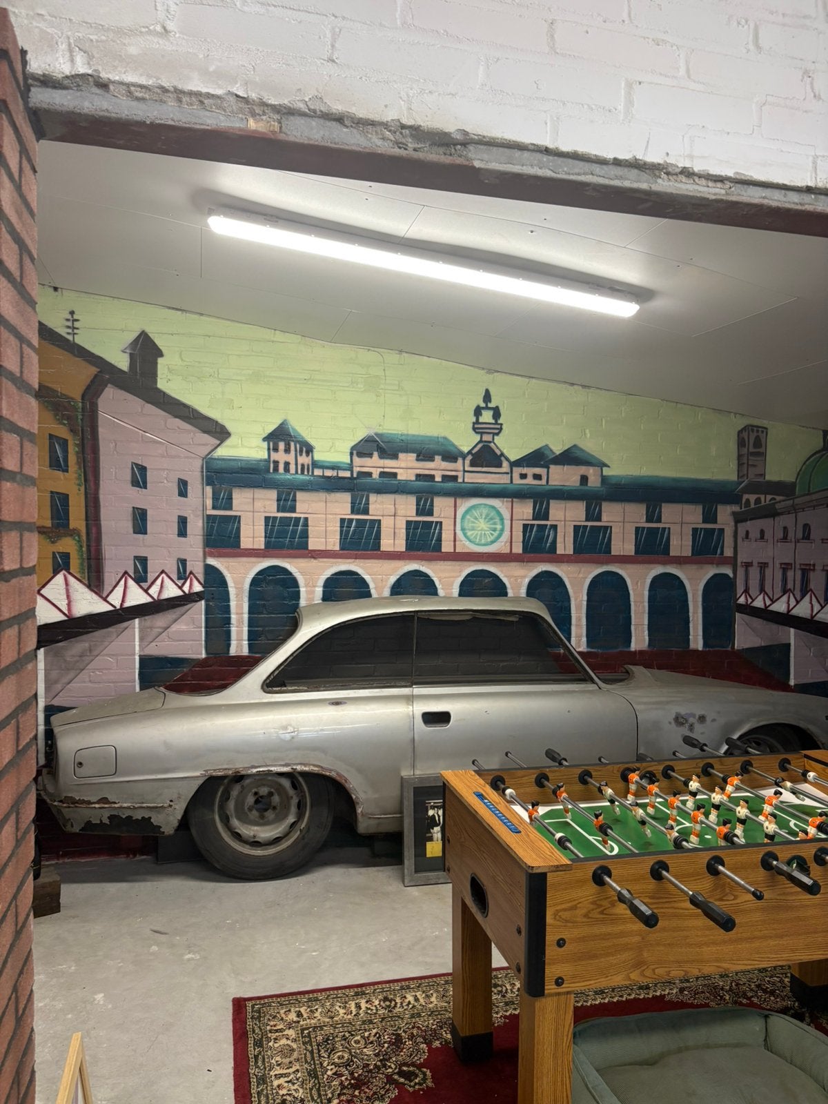 Halve Alfa 2600 Sprint, wanddecoratie, automobilia, Ophalen, Gebruikt, Overige typen
