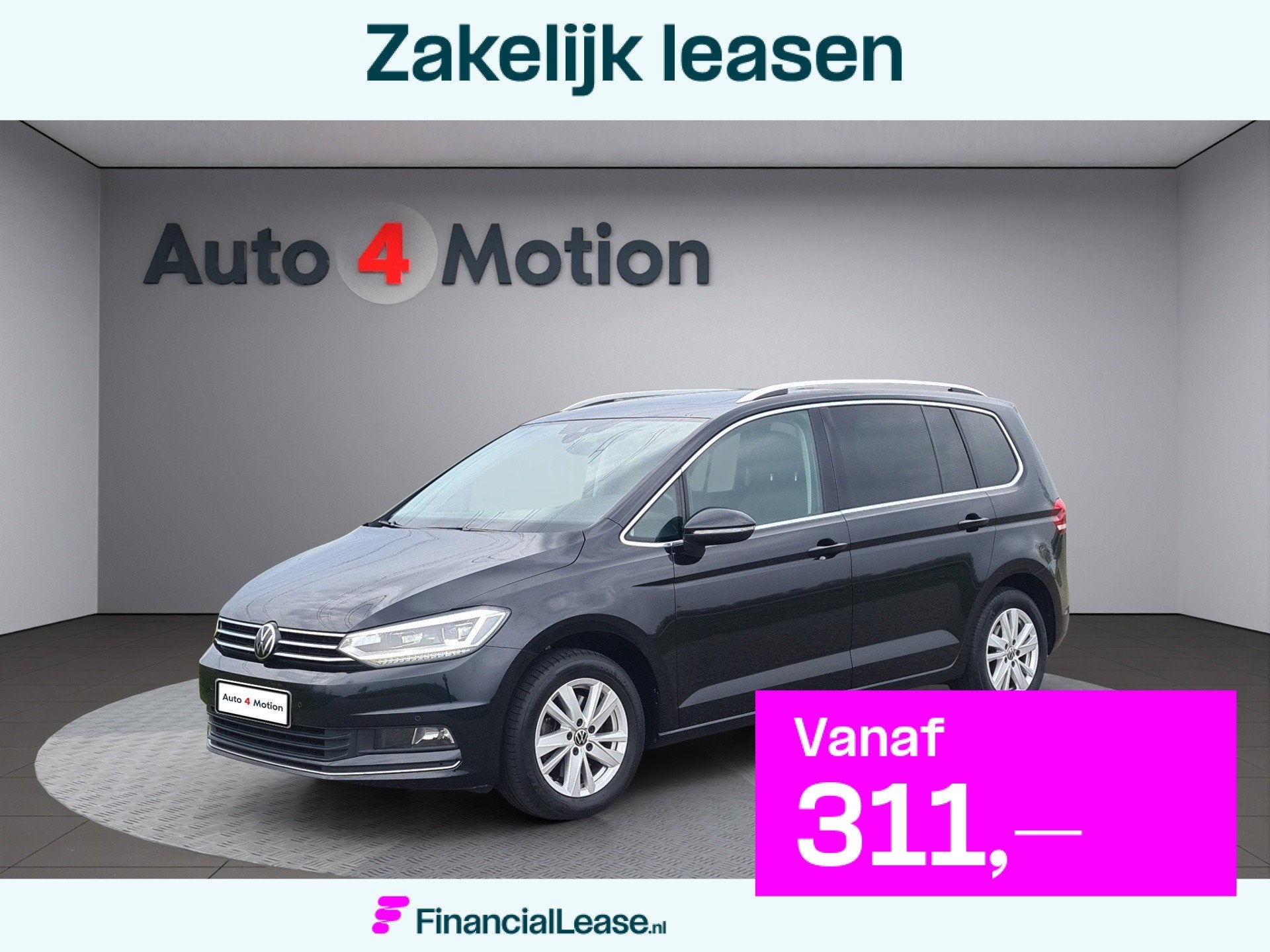 Volkswagen TOURAN 1.5TSI Highline 7p Met ECC I NAVIG I PANO, Euro 6, 4 cilinders, 150 pk, 7 stoelen