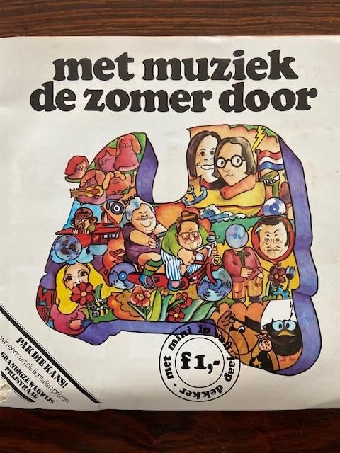 met muziek de zomer door met mini lp 33 toeren, Ophalen of Verzenden, Gebruikt, Overige formaten, Overige genres