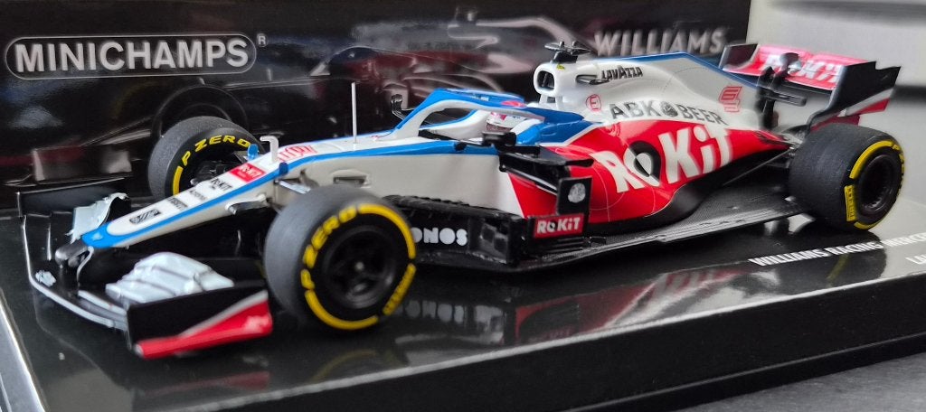 Minichamps Williams FW43 #63 George Russell 1:43 Launch 2020, Ophalen of Verzenden, Nieuw, Auto, MiniChamps