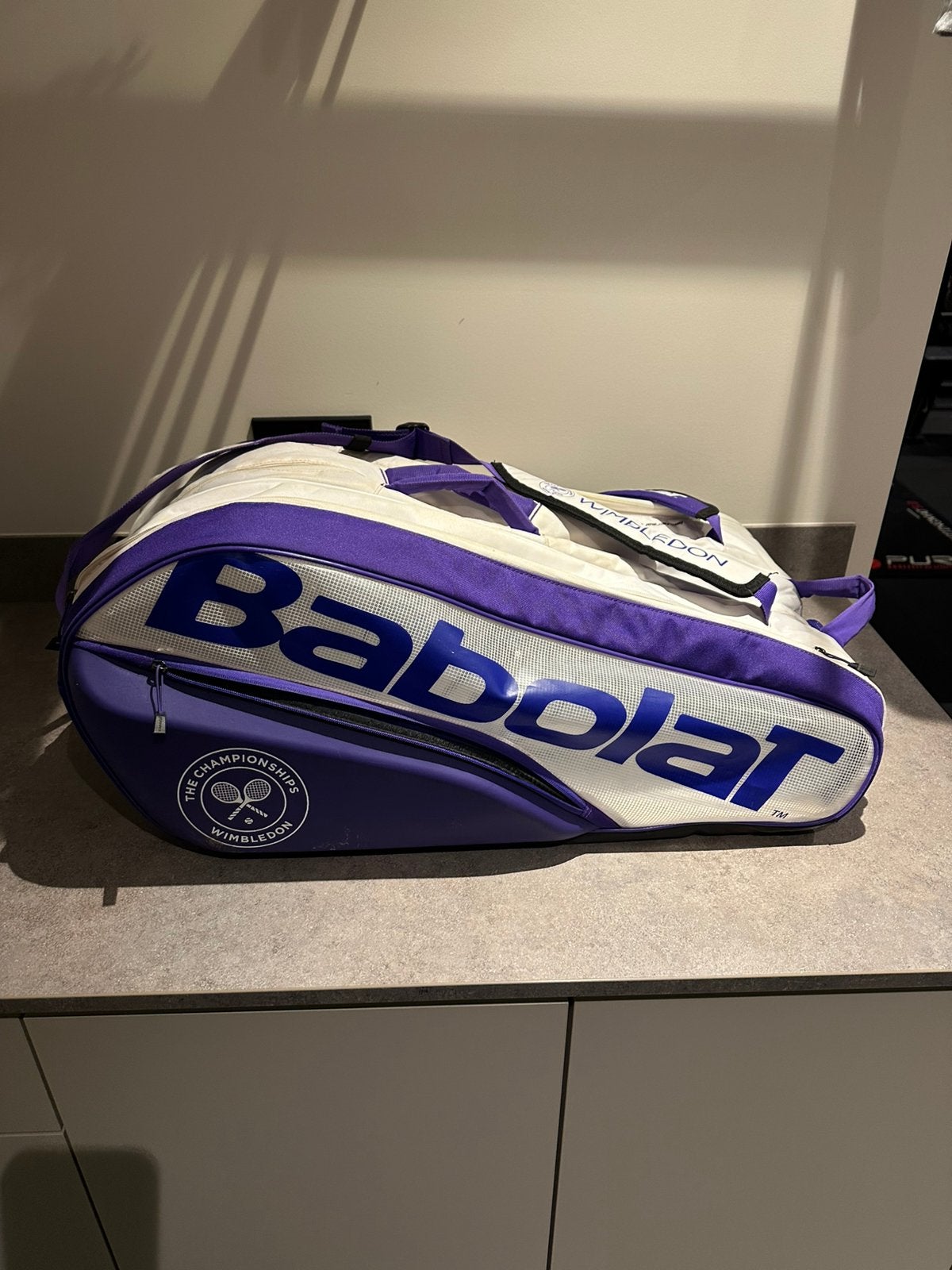 Babolat Wimbledon edition tennistas, Sport en Fitness, Tennis, L00, Ophalen of Verzenden, Zo goed als nieuw, Tas