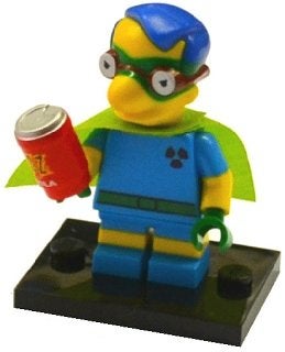 Fallout Boy Milhouse, The Simpsons, Series 2 colsim2-6, Ophalen of Verzenden, Zo goed als nieuw, Lego