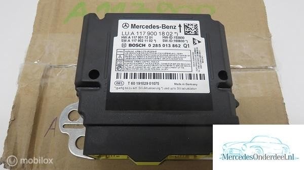 A1179001802 W117 W156 W176 Airbag Ecu relais stuurunit, Auto-onderdelen, Nieuw, Ophalen of Verzenden