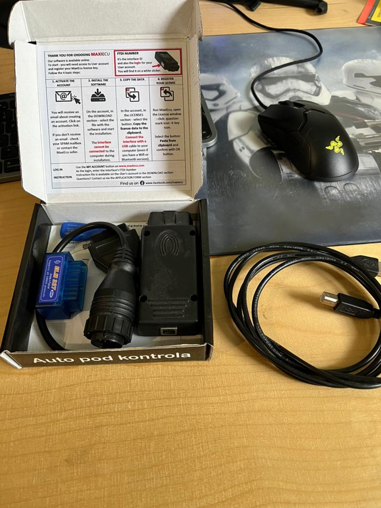 MAXIECU OBD diagnostic interface, Auto diversen, Auto-accessoires, Ophalen of Verzenden, Nieuw
