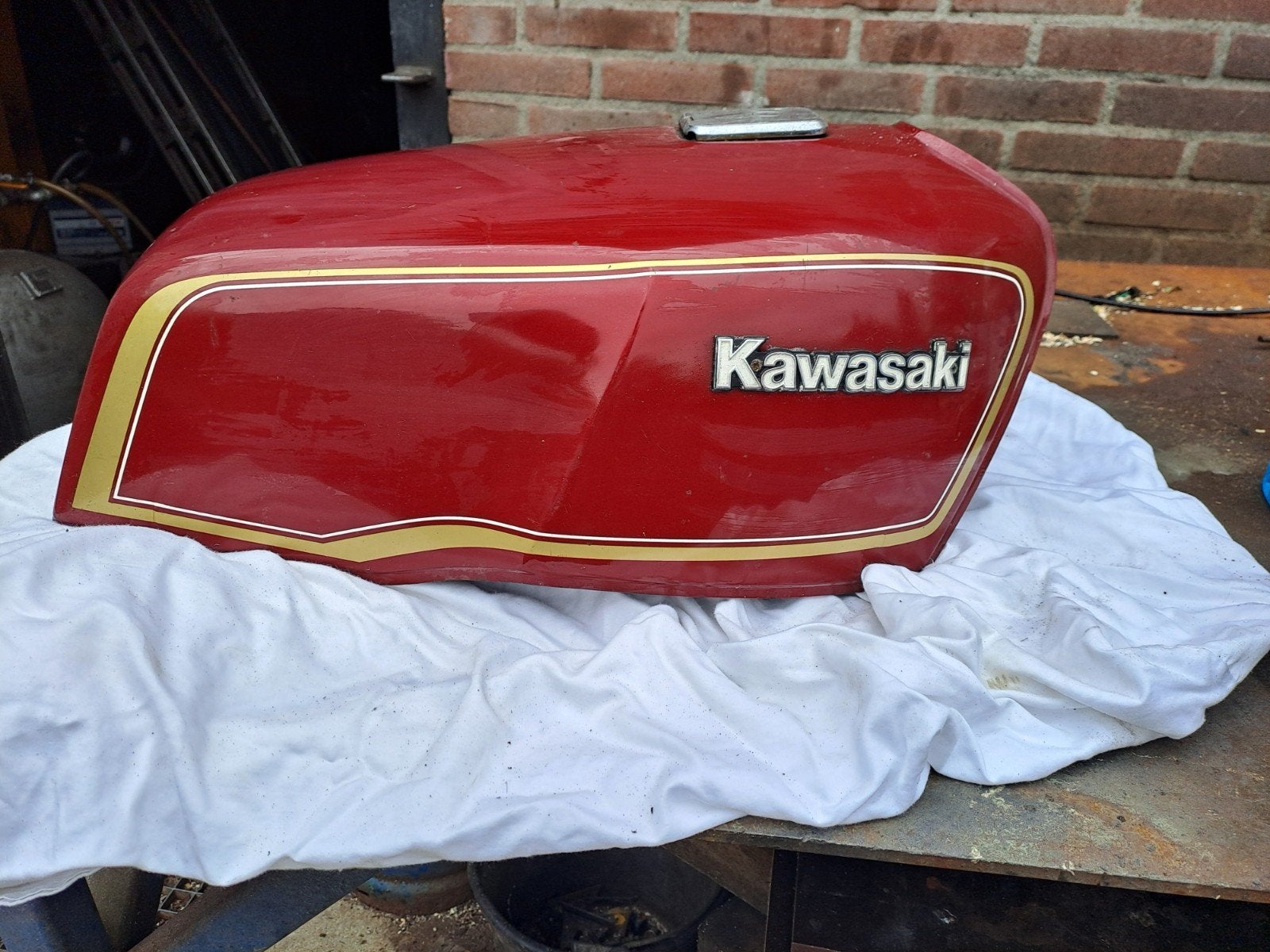 kawasaki z1000 benzinetank, Motoren, Ophalen
