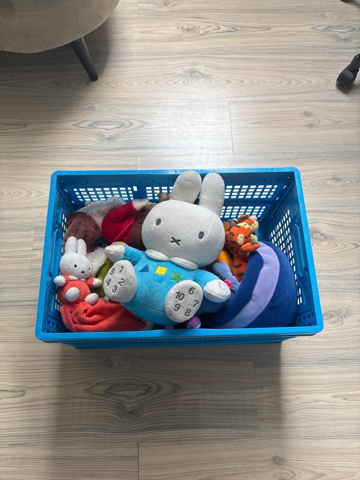 Grote verzameling knuffels, waaronder Nijntje en Disney, Kinderen en Baby's, Gebruikt, Disney, Konijn, Ophalen of Verzenden