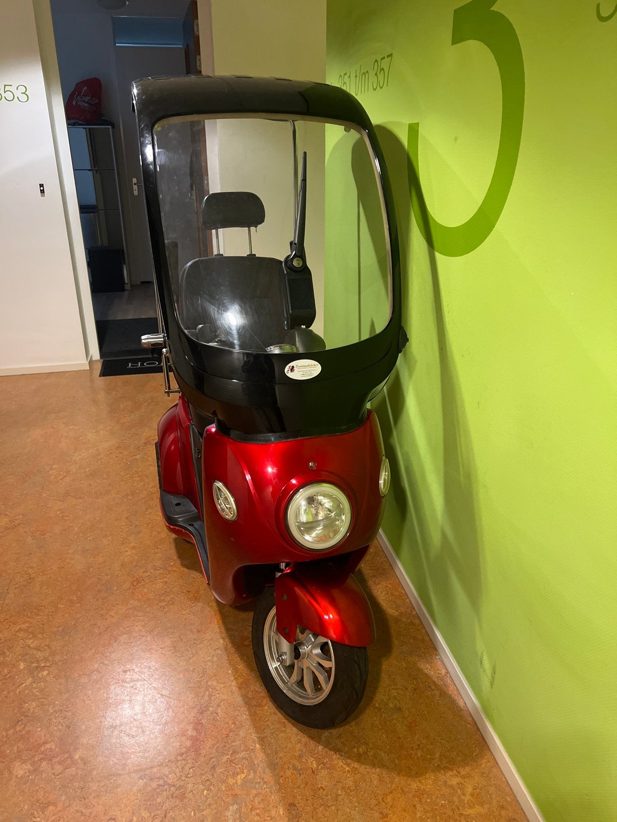 Scootmobiel met over kapping, Diversen, Brommobielen en Scootmobielen, Ophalen of Verzenden, Zo goed als nieuw, 46 km of meer