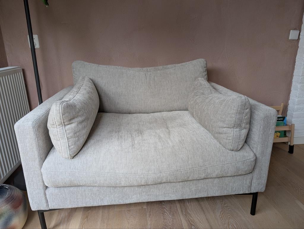 Loveseat Summer Latte Zuiver, Ophalen, Tweepersoons, 75 tot 100 cm, Zo goed als nieuw