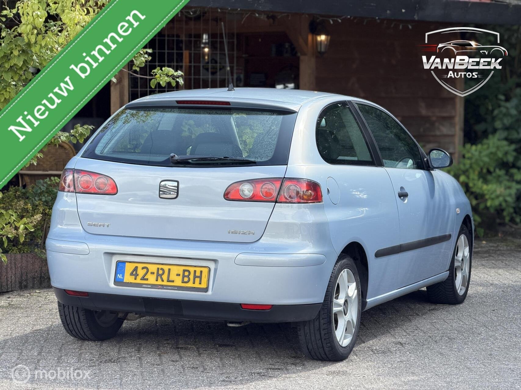 Seat Ibiza 1.4-16V Businessline, Voorwielaandrijving, Gebruikt, 4 cilinders, Blauw