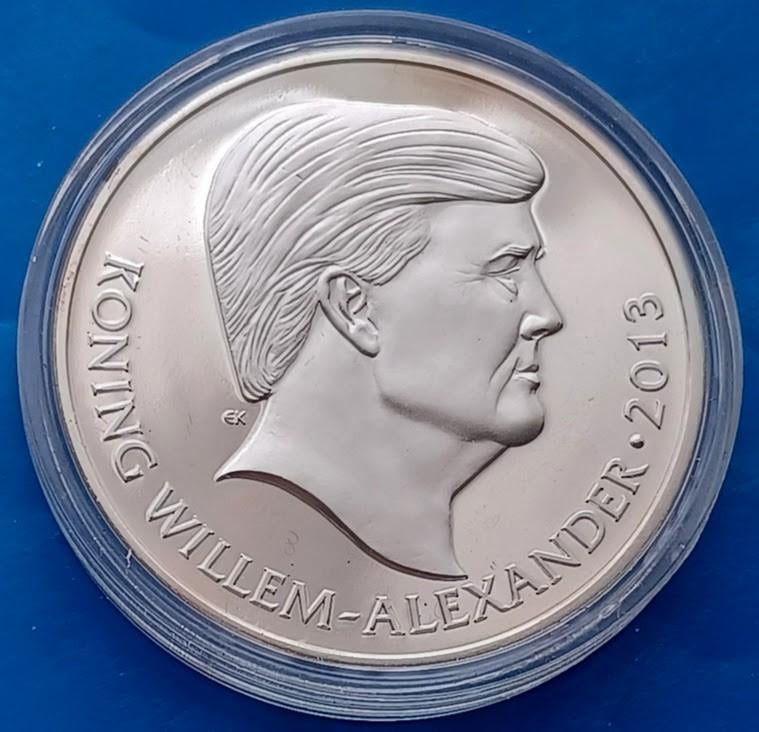 Penning Koning Willem-Alexander 2013, Verzenden, Overige materialen, Nederland