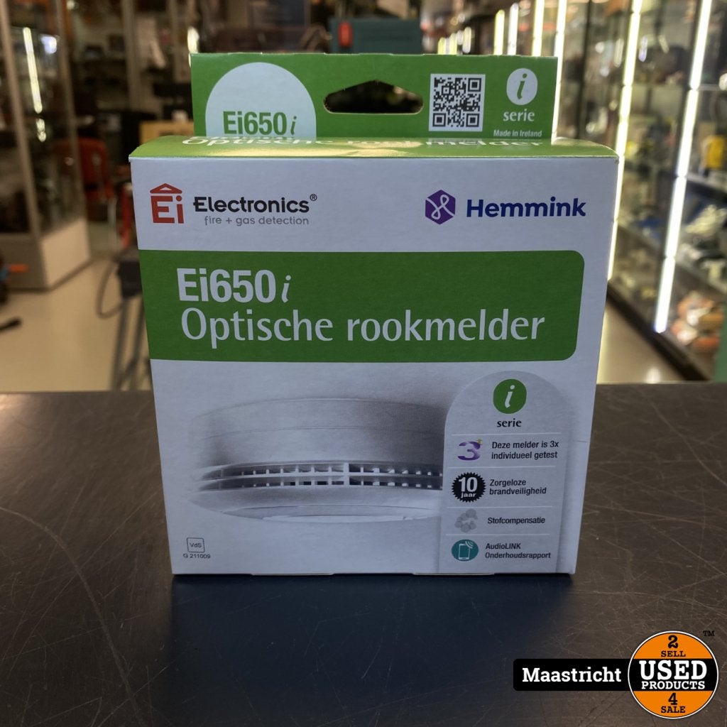 Ei 650i optische rookmelder Q-label 10 jaar, Flex Ltd., Gebruikt, https://flex.com/contact-us, Nobelstraat 10, 5807 GA Oostrum