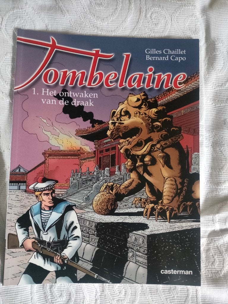 TOMBELAINE nr. 1 Het ontwaken van de draak, Eén stripboek, Ophalen of Verzenden, Zo goed als nieuw