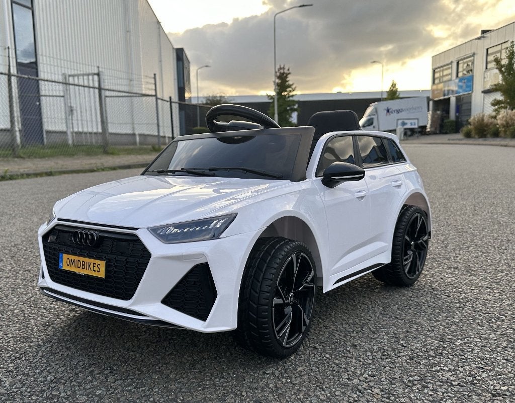 Audi RS6 12v roze Afstandsbediening - Bluetooth - Leder, Ophalen of Verzenden, Nieuw