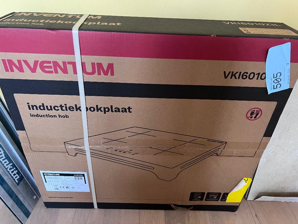 Inductie kookplaat Inventum, Witgoed en Apparatuur, Ophalen, Nieuw, 4 kookzones, Inductie