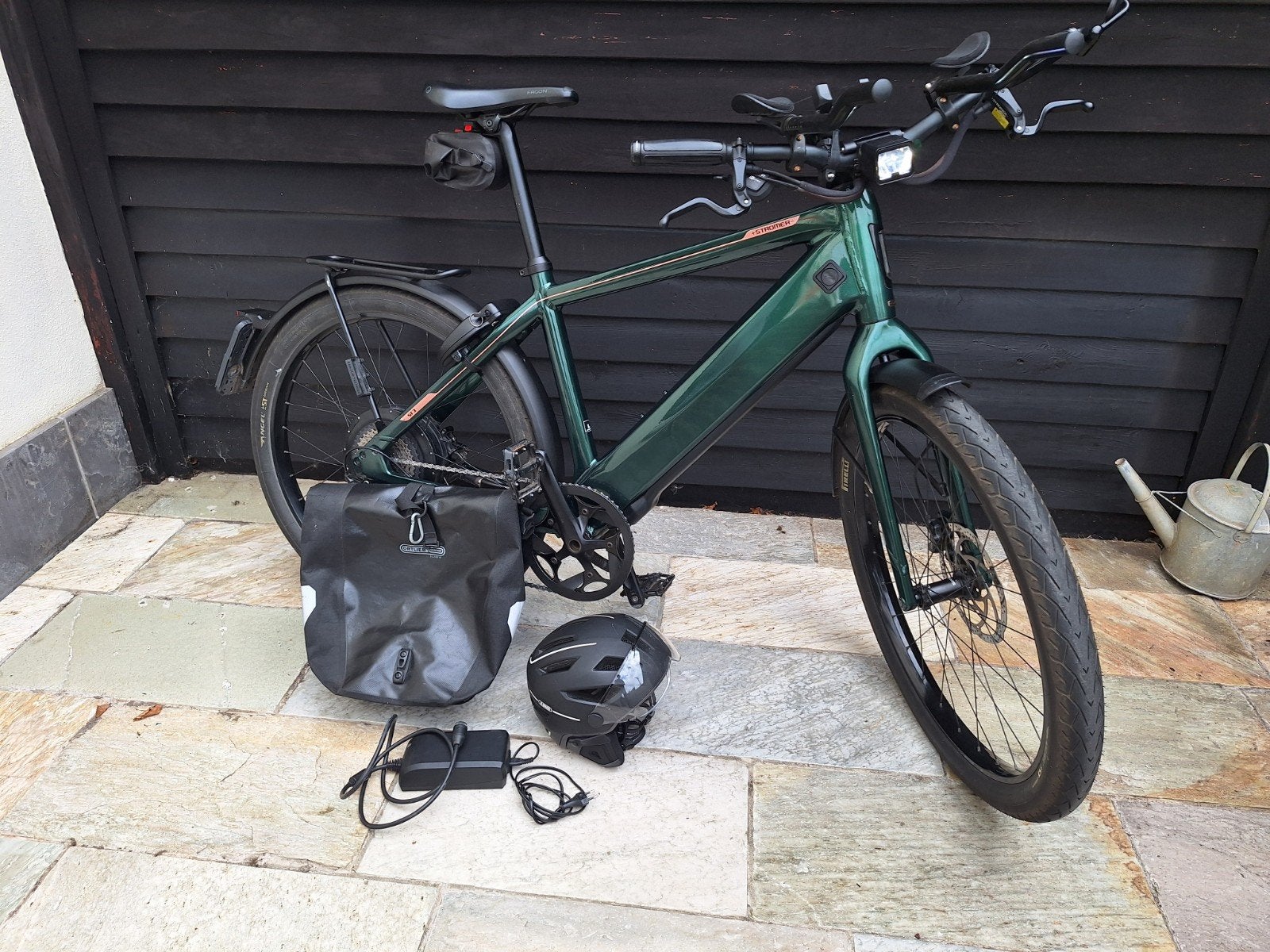Stromer ST3 Sport Deep Green - Maat L Speedpedelec, Ophalen, Gebruikt, Stromer, 55 tot 59 cm