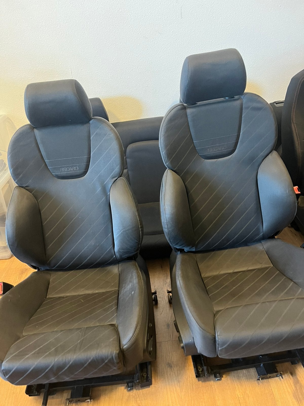 Audi S3 8l Recaro 3drs set, Auto-onderdelen, Ophalen, Gebruikt, Seat