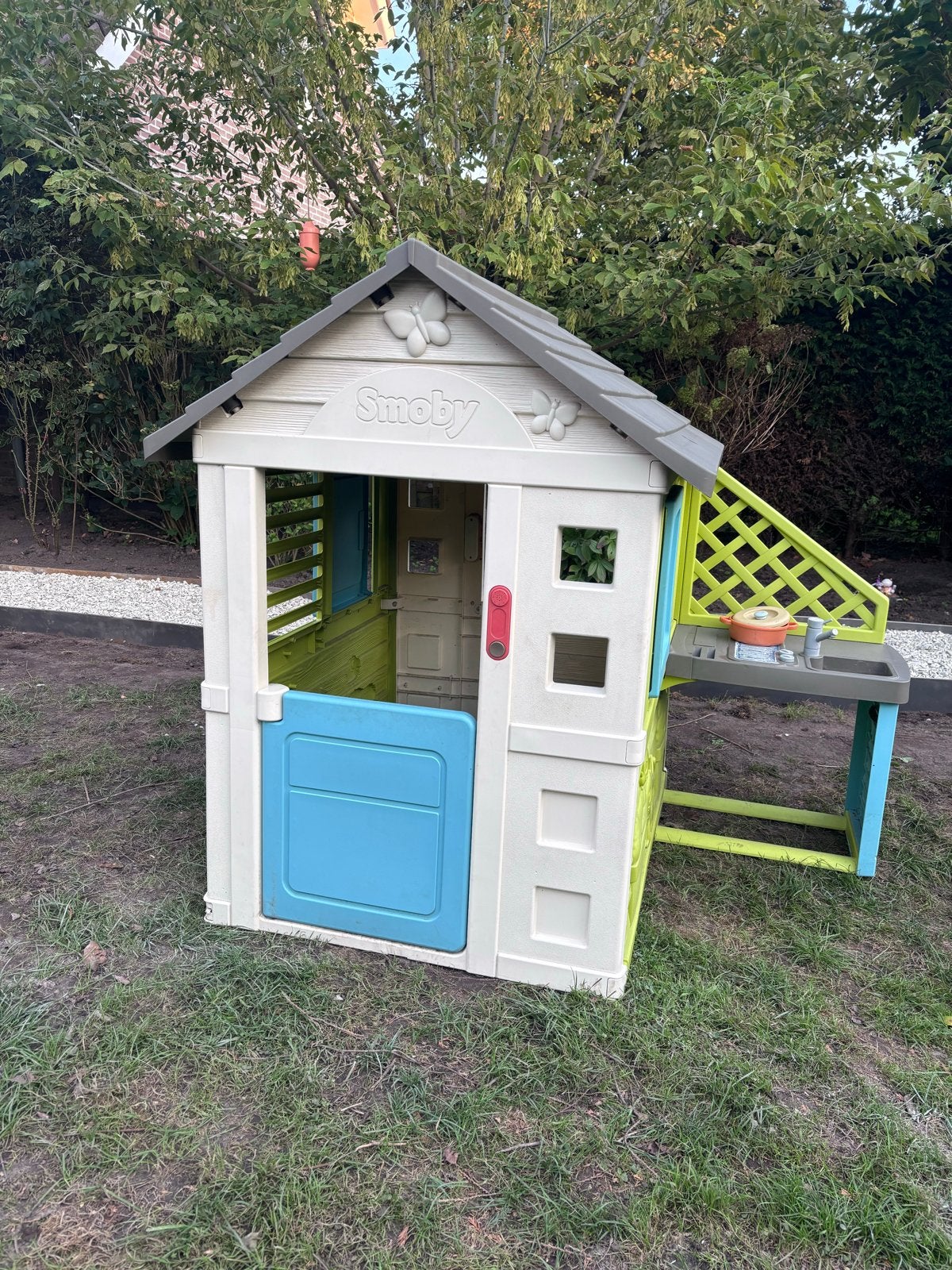 Smoby Speelhuisje met Keuken - Gebruikt, Ophalen, Gebruikt, Kunststof