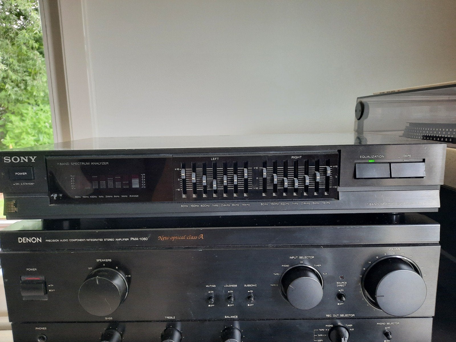 Sony SEQ-300 graphic equalizer nog in goede staat., Ophalen of Verzenden, Gebruikt