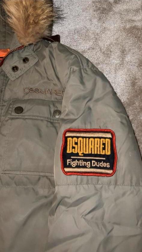 Originele Dsquared2 jas, Kleding | Heren, Jassen | Winter, Verzenden, Zo goed als nieuw, Maat 52/54 (L), Groen