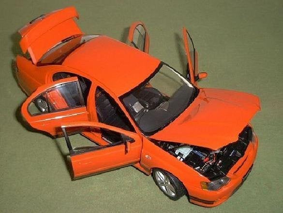 1/18 2004 Ford BA Falcon GT - Blood Orange, Ophalen of Verzenden, Nieuw, Auto, Overige merken