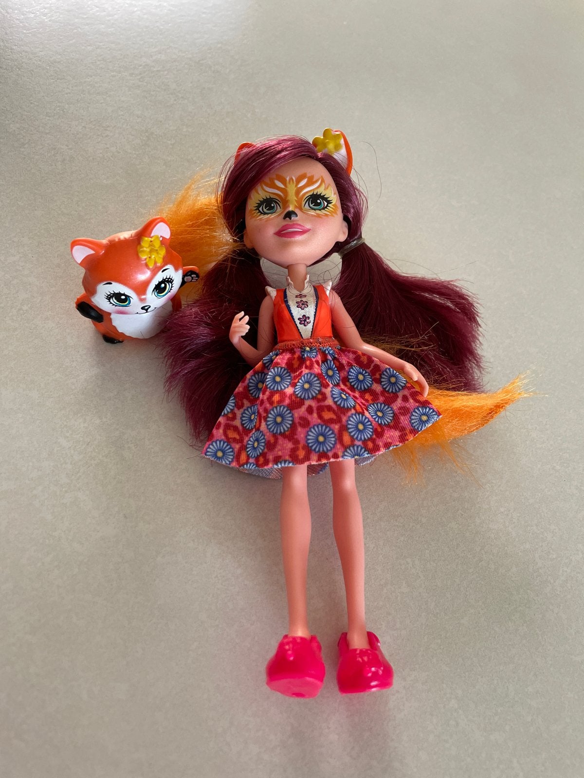 Enchantimals Felicity Vos & Flick Speelfiguur, Ophalen of Verzenden, Nieuw, Overige typen