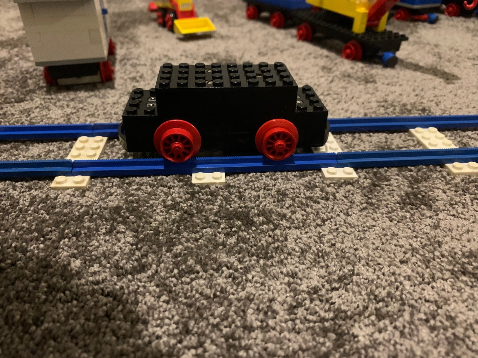 Lego 12v treinmotor in een mooie staat vintage legotrein, Ophalen of Verzenden, Gebruikt