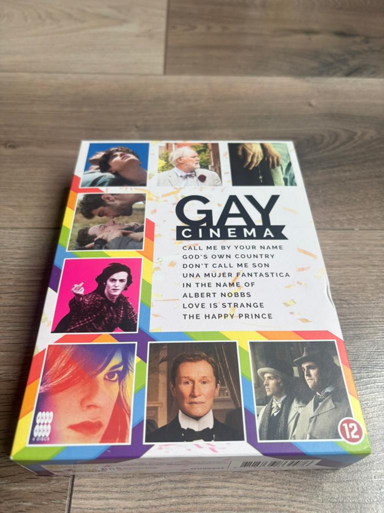 Gay Cinema box met 8 films, Vanaf 16 jaar, Ophalen of Verzenden, Zo goed als nieuw, Overige gebieden
