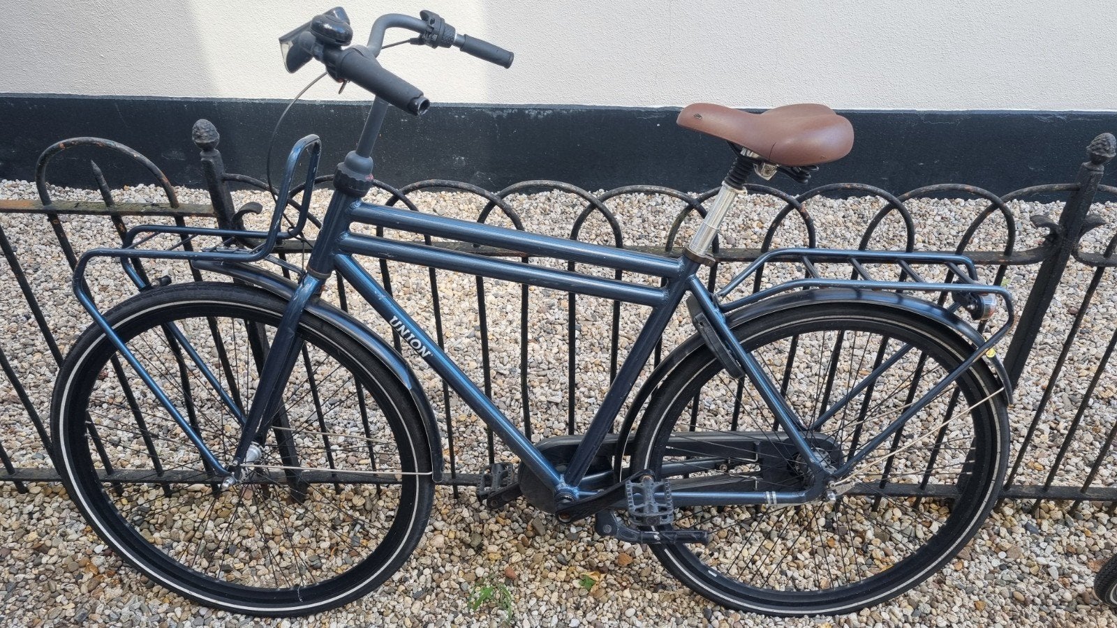 Gebruikte Union fiets met aandachtspunten, Terugtraprem, Gebruikt, Versnellingen, 53 tot 57 cm