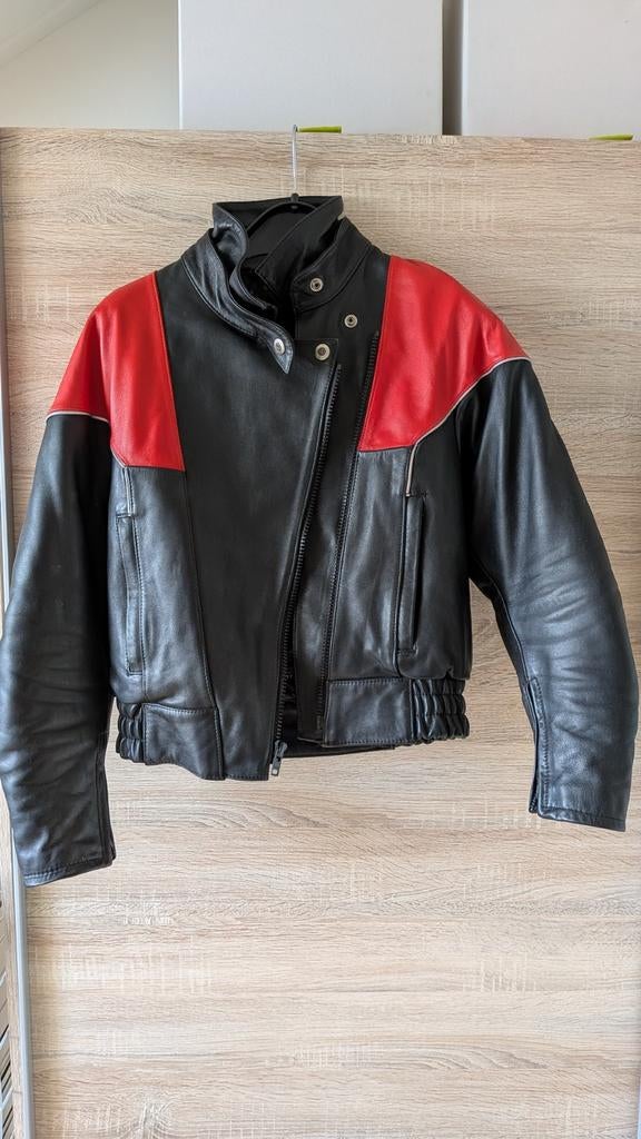 Motorjas maat S, Motoren, Ophalen of Verzenden, Tweedehands, Dames, Jas | leer