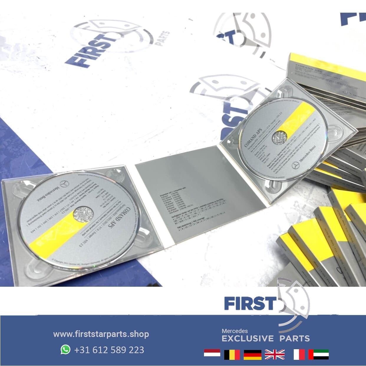 COMAND NAVIGATIE CD Mercedes W166 W172 W176 W204 W207 W212 W, -, -, Ophalen of Verzenden, Zo goed als nieuw