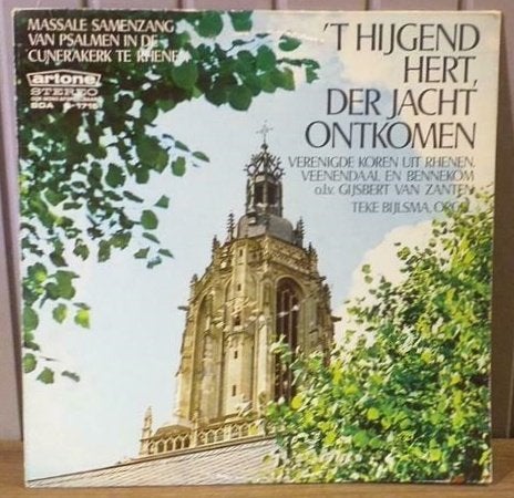 #108 LP 't Hijgend hert der jacht ontkomen, Ophalen of Verzenden, Gebruikt, 12 inch, LP