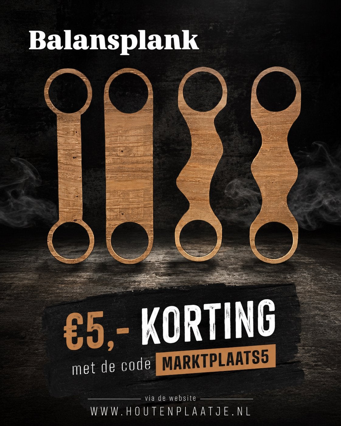 Balansplanken set (nu met €5,- korting), Kinderen en Baby's, Speelgoed | Houten speelgoed, Houten plaatje, 4828AS, Overige typen
