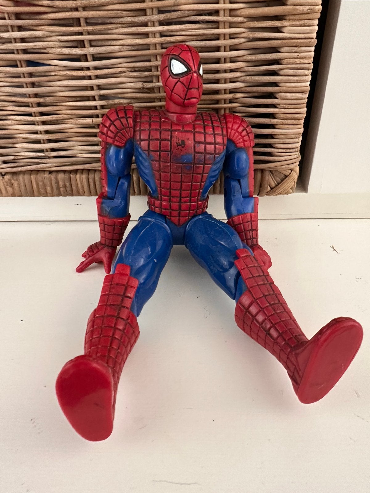 Spider-Man actiefiguur - Klassiek rood/blauw pak, Ophalen of Verzenden, Gebruikt
