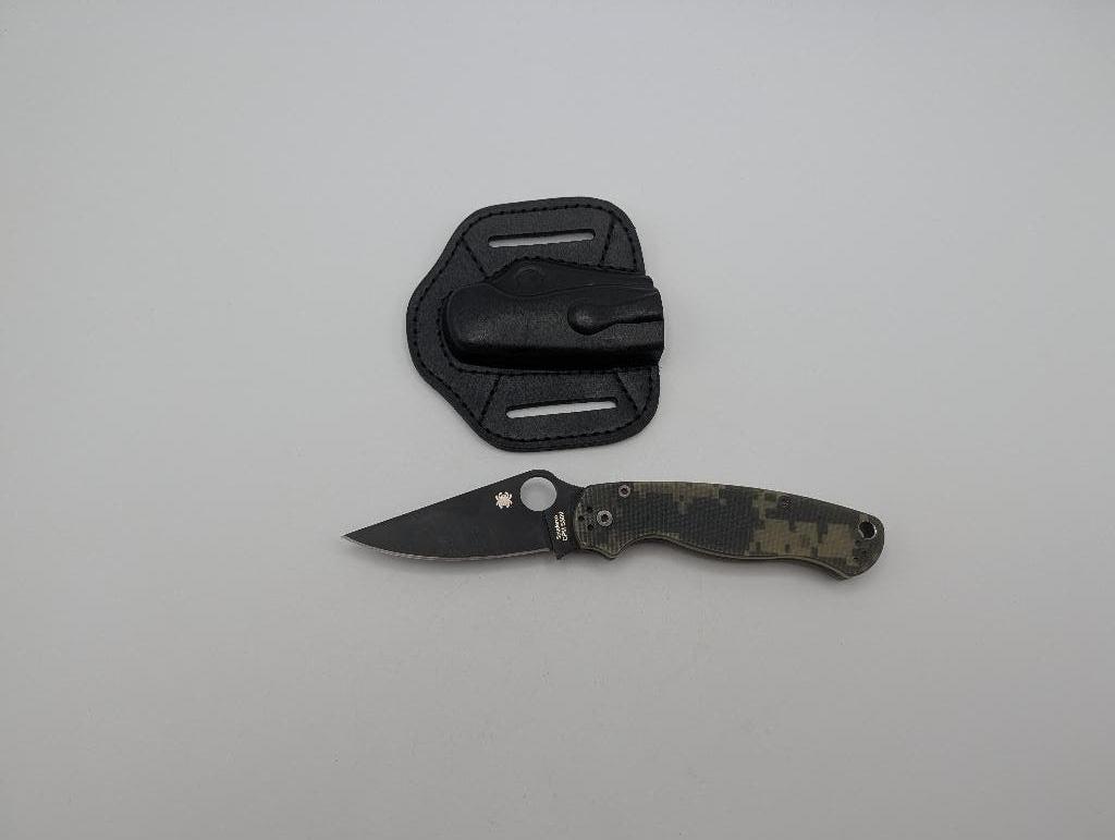 Spyderco Para Military 2 Digital Camo G-10 Black, Ophalen of Verzenden, Gebruikt