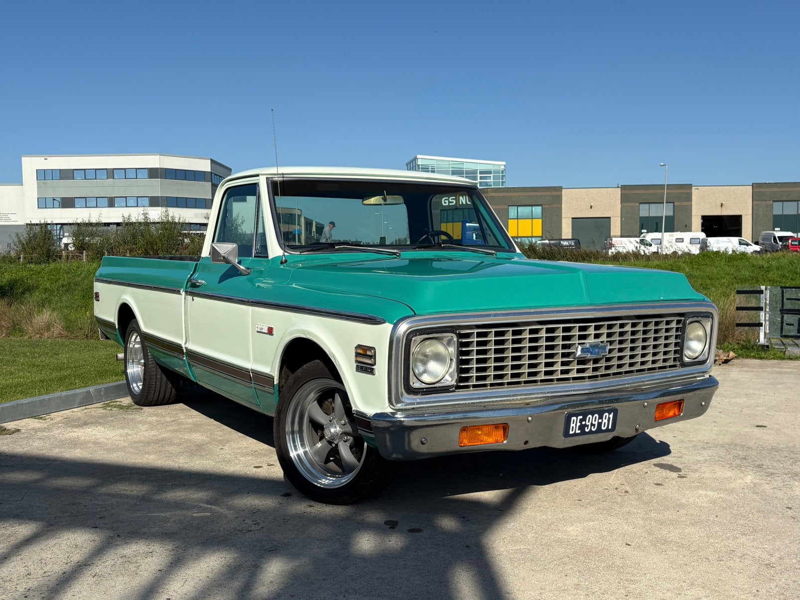Chevrolet C10 Cheyenne 1971, 1700 kg, Chevrolet, Blauw, Particulier