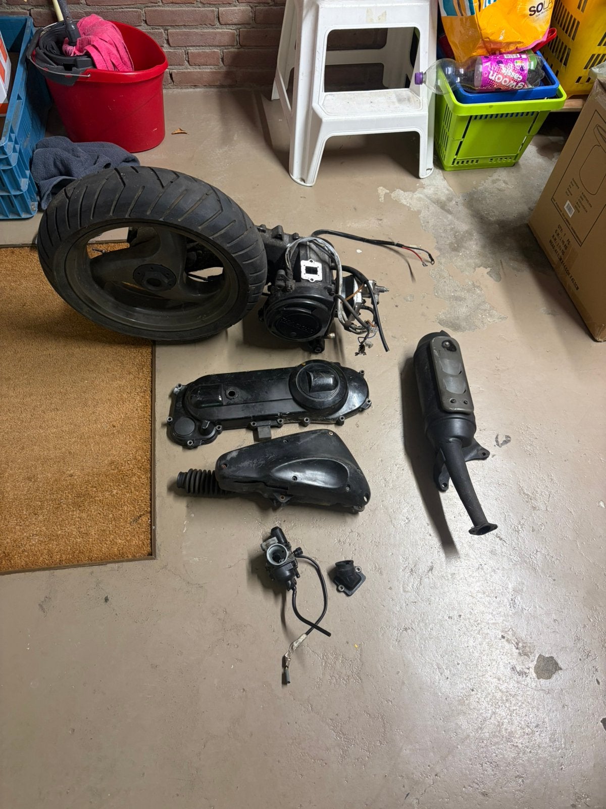 Piaggio lc blok dr70 malossi vario ‼️nieuw‼️, Ophalen, Zo goed als nieuw, Blok
