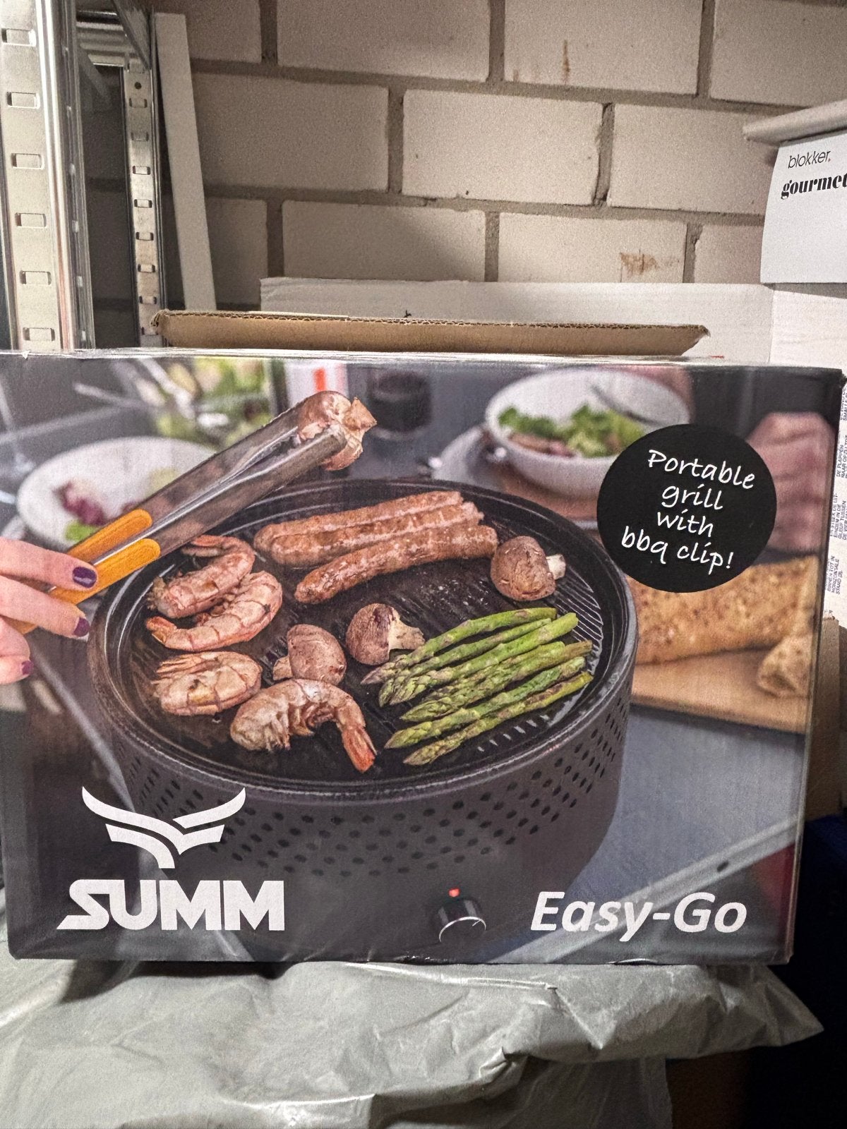 SUMM Easy-Go Draagbare Houtskool Barbecue - Nieuw, Ophalen, Nieuw