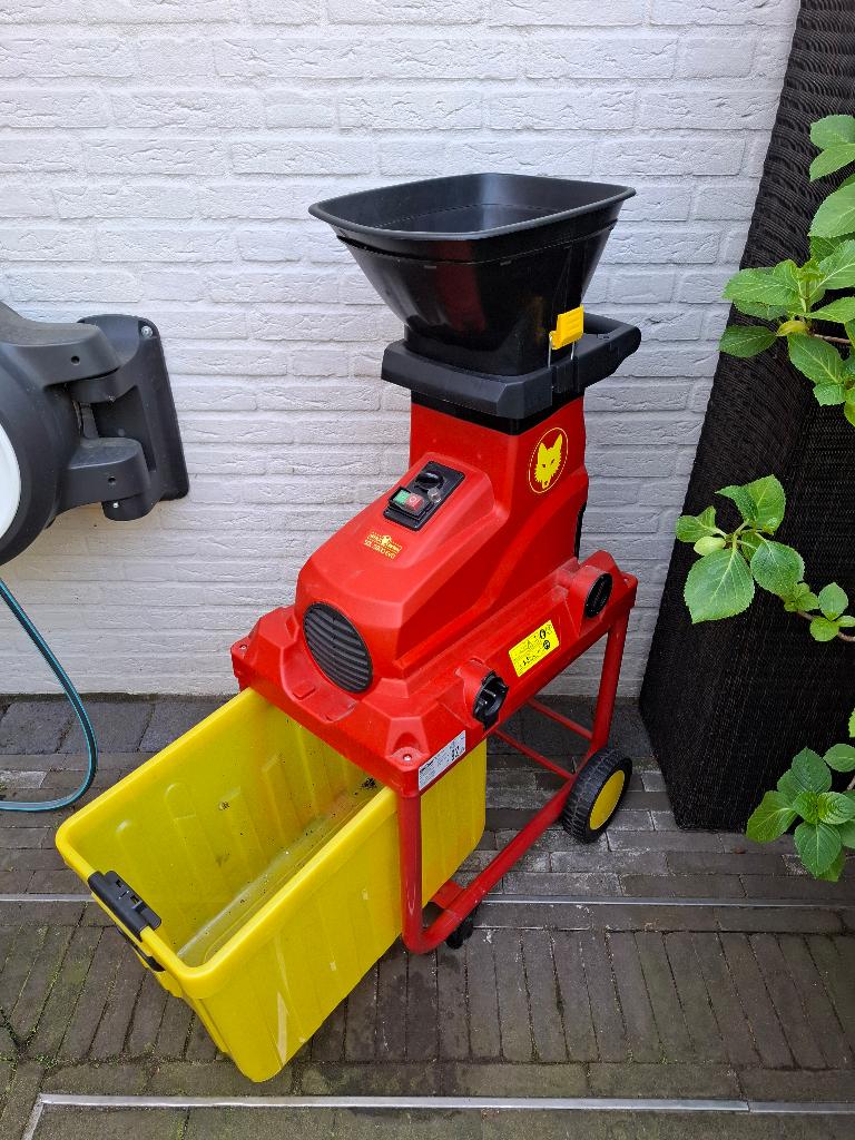 Wolf-Garten Hakselaar SDE 2800 EVO, Tuin en Terras, Hakselaars, Gebruikt, Elektrisch, Met opvangbak, Met opvangzak, Ophalen